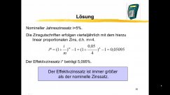 Finanzmathematik Zinsrechnung Teil 3b