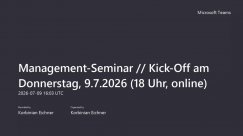 Eichner_Management-Seminar Kick-Off_2026-07-09